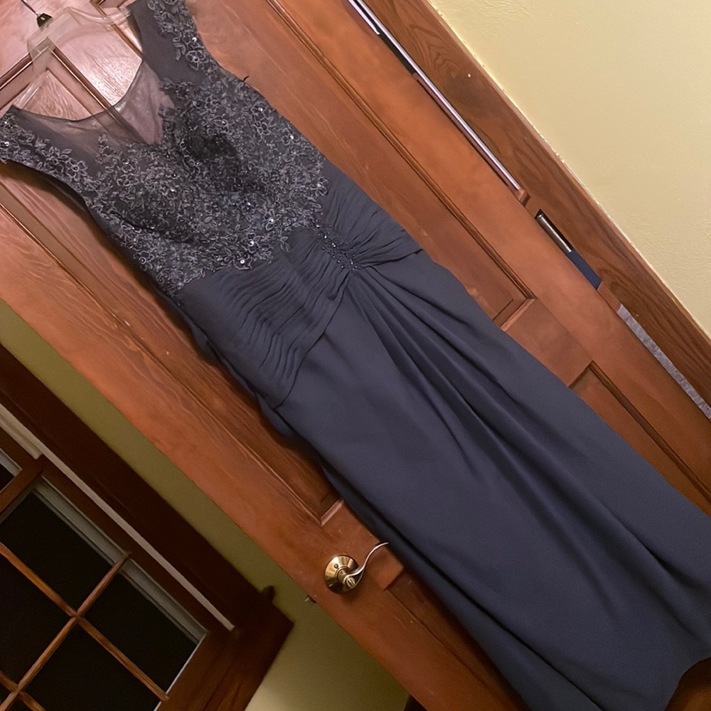 Periwinkle Mother of the Bride dress- periwinkle